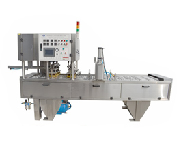 杯裝辣椒醬灌裝機Hot sauce filling machine,小身材大味道！